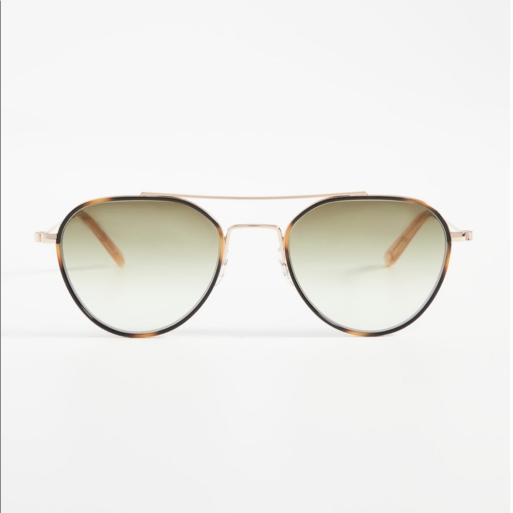 Garret Leight San Miguel Aviator Sunglasses